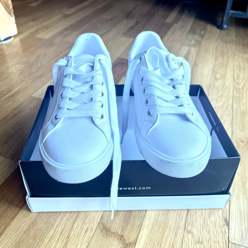 Nine West White Sneakers